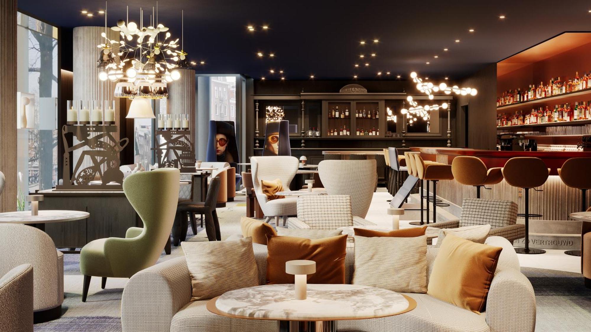 Andaz Amsterdam, Prinsengracht, By Hyatt Eksteriør bilde The lounge at the airport