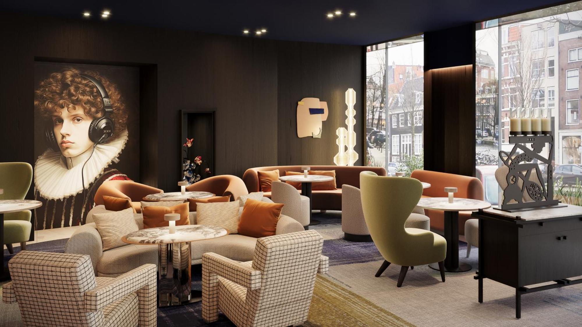 Andaz Amsterdam, Prinsengracht, By Hyatt Eksteriør bilde The lounge at the airport